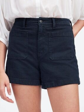 Madewell NWT❗️Emmett Short in Garment-Dyed Twill: Patch Pocket Edition